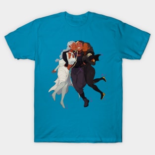 A Cat, A Witch and a Mage Walk Into A Bar... T-Shirt